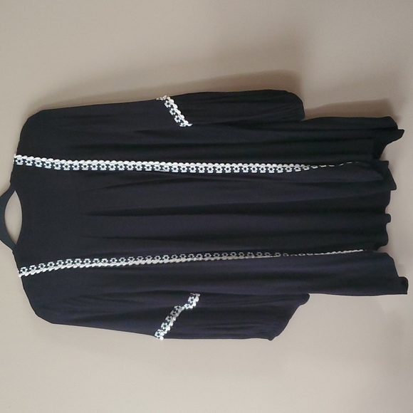 Ivy Jane Boho Embroidered Tunic Size S - Picture 2 of 7